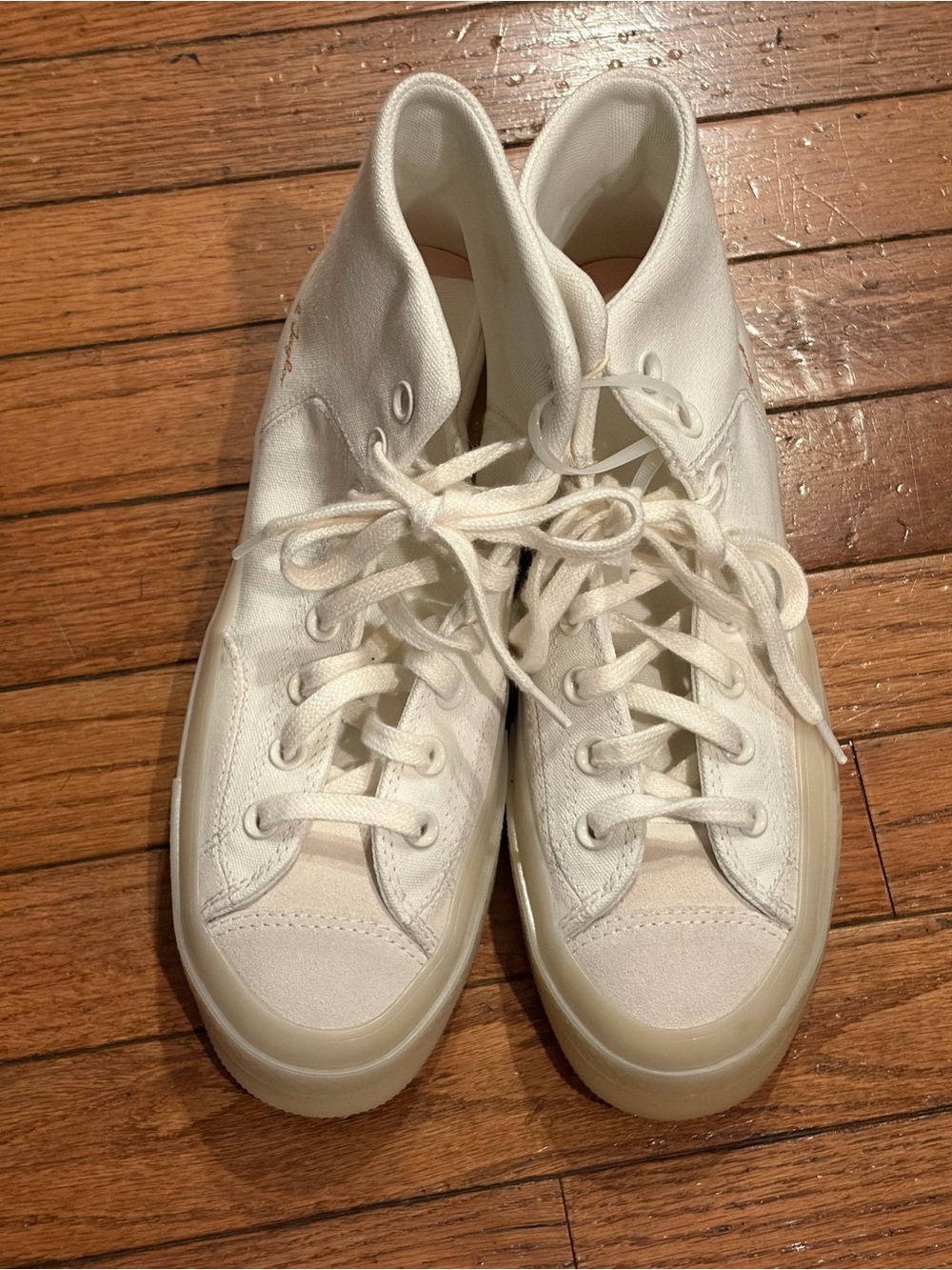 Converse Chuck 70 Marquis Shoes High Top Sneakers Vintage White Size 6.5 M 8.5 W